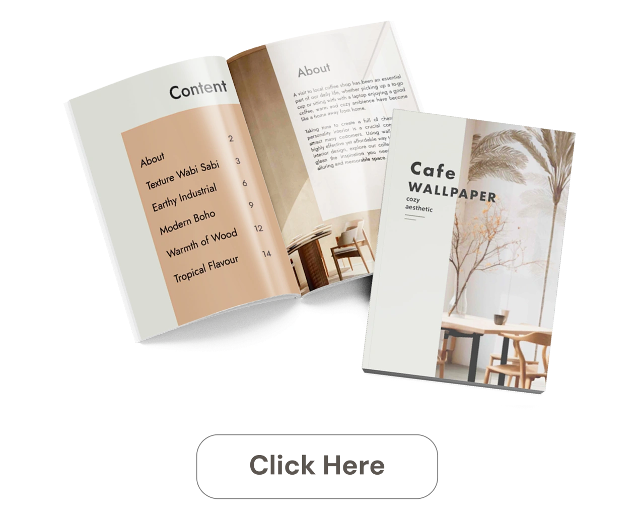 Cafe wallpaper catalog by Honpo